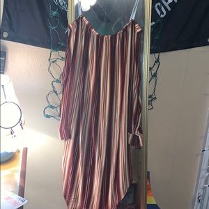 striped summer dress